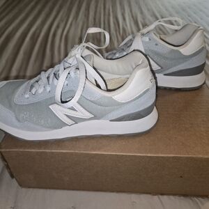 New Balance 515 Women's Light Blue and White Sneakers
